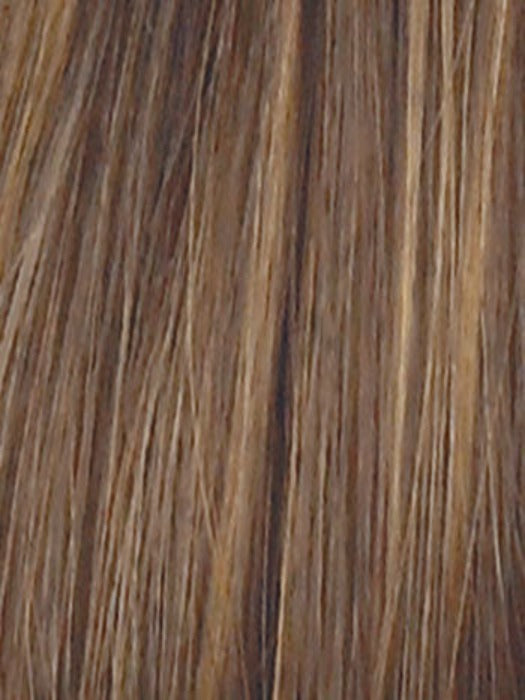 LIGHT BROWN 830.27.12 | Medium Brown Blended with Light Auburn and Dark Strawberry Blonde with Lightest Brown Blend
