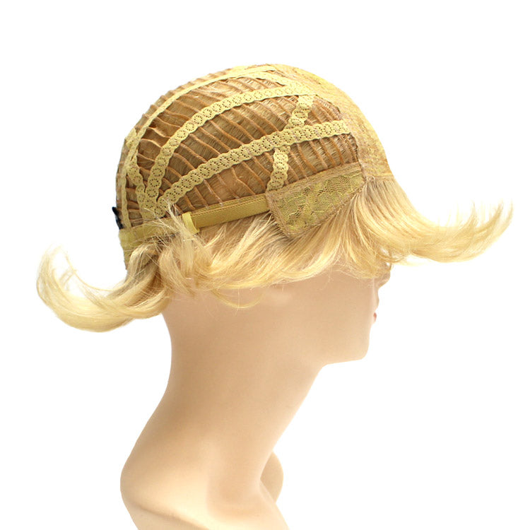200 Savvy - Machine Tied Wig construction side