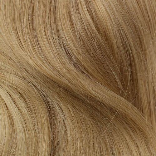 111FF Paige Mono-Top Machine Back Wig without Bangs - Golden Blonde - Human Hair Wig