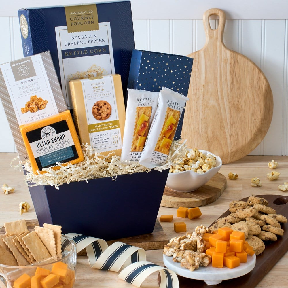 Crackers and Cheese Gift Basket - MyHairMail Wigs