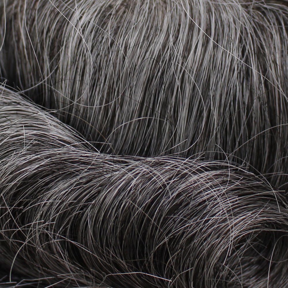 401 Men's System H by WIGPRO: Mono - top Human Hair Topper - MyHairMail Wigs