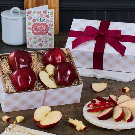 Crisp Red Apples Fruit Gift Box - MyHairMail Wigs
