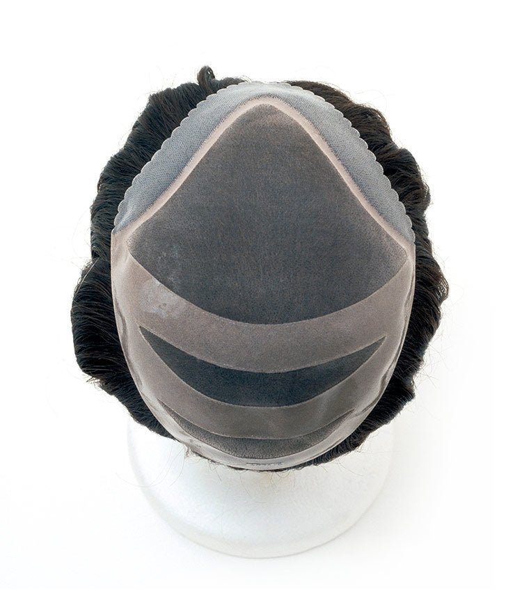 403 Men's System H by WIGPRO: Mono - top Human Hair - MyHairMail Wigs