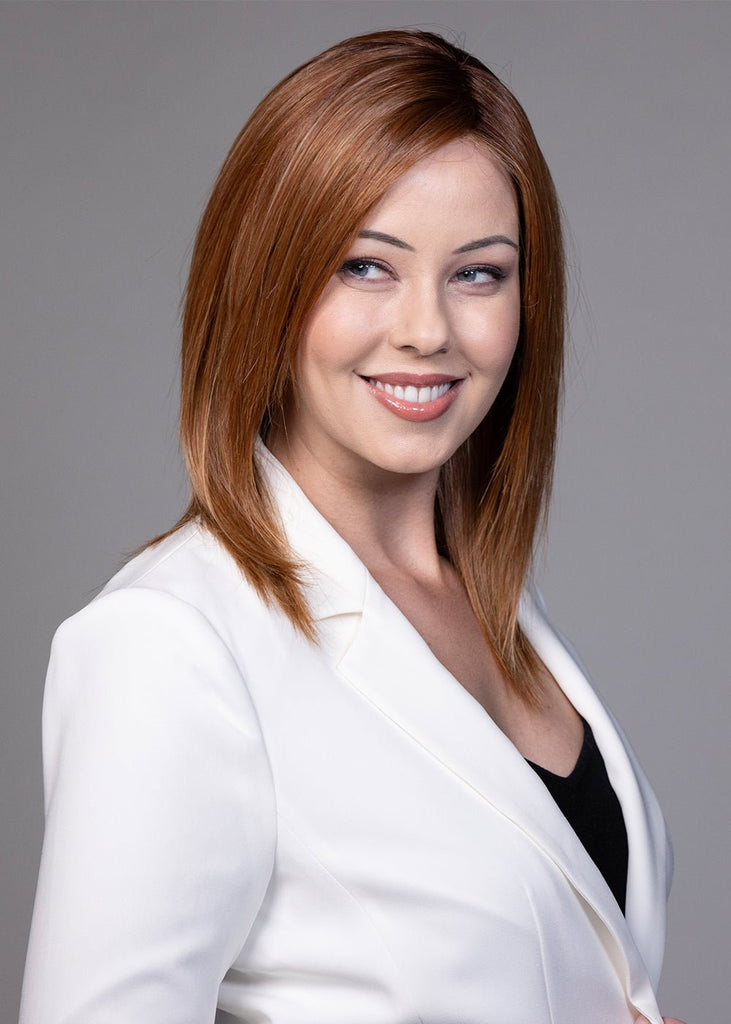 Peppermint Hand - Tied V by Belle Tress - MyHairMail Wigs