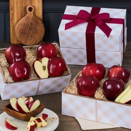 Harvest Red Apples Fruit Gift Tower - MyHairMail Wigs