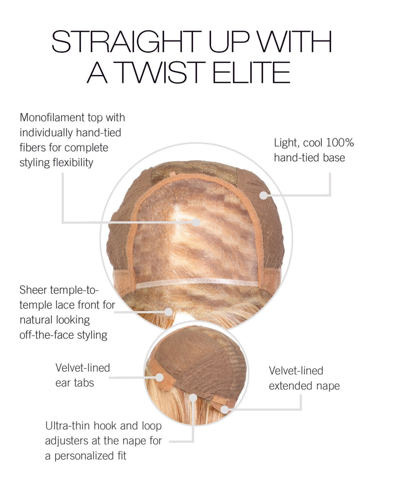 Straight Up With a Twist Elite by Raquel Welch - MyHairMail Wigs