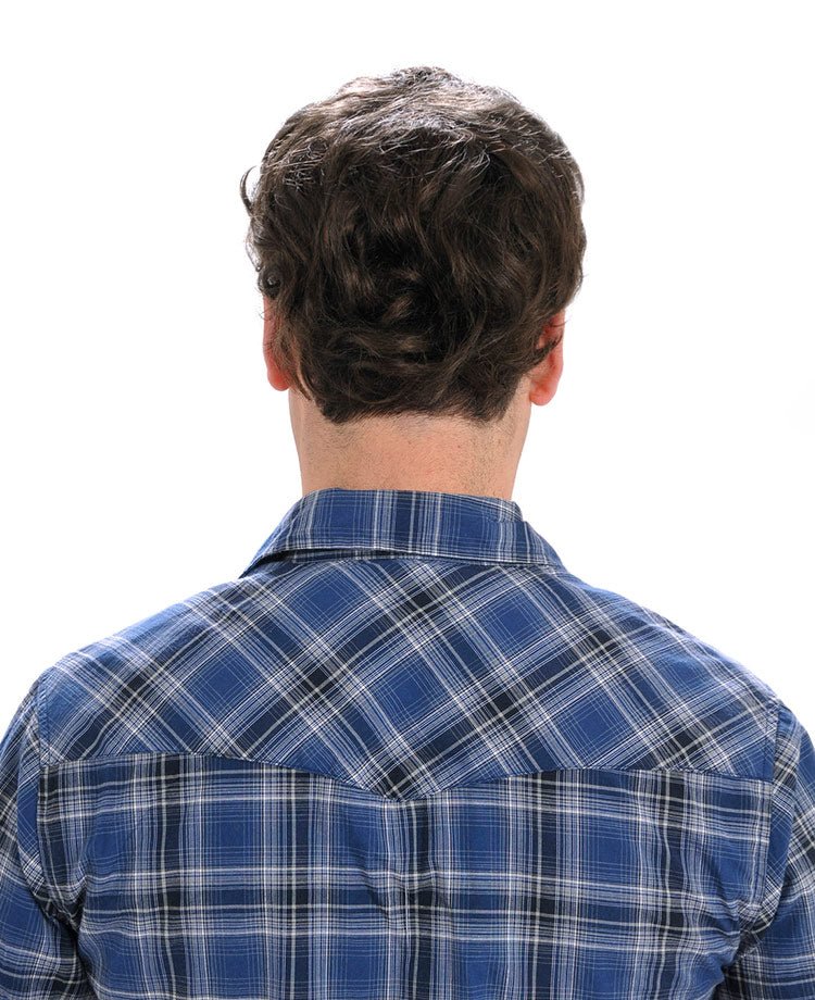 403 Men's System H by WIGPRO: Mono - top Human Hair - MyHairMail Wigs