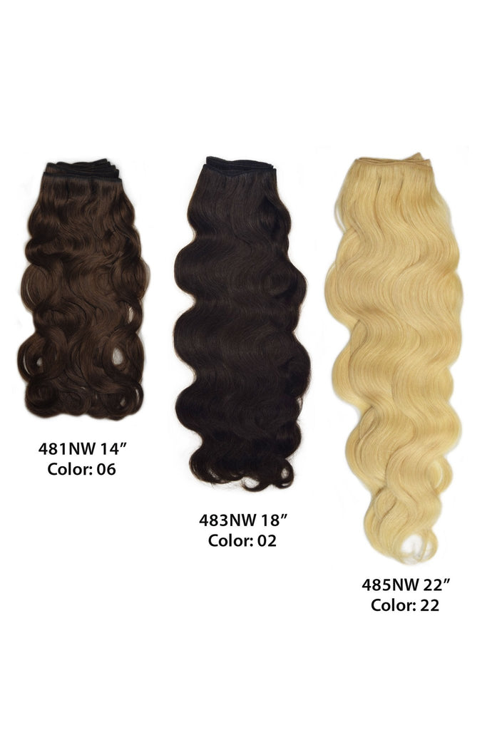 481NW Super Remy Natural Wave 14" by WIGPRO: Human Hair Extension - MyHairMail Wigs