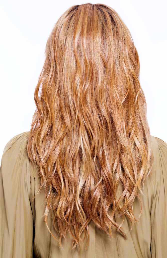 California Beach Waves by TressAllure | Mono Top - Look Fabulous Realistic - MyHairMail Wigs