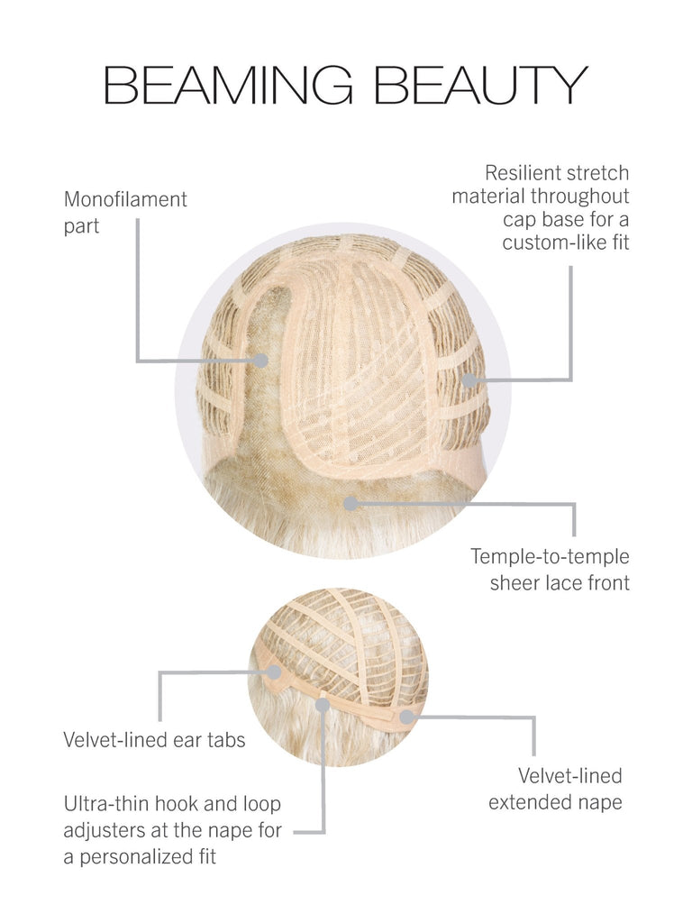 Beaming Beauty by Gabor | Synthetic Lace Front Wig (Mono Part) - MyHairMail Wigs