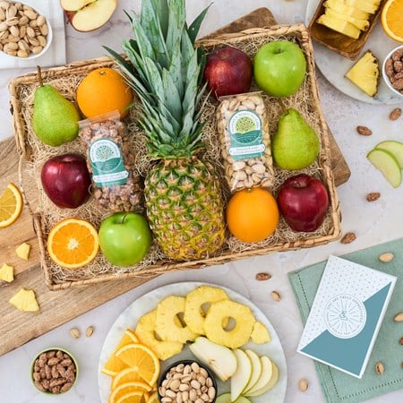 Pineapple Fruit Gift Basket - MyHairMail Wigs