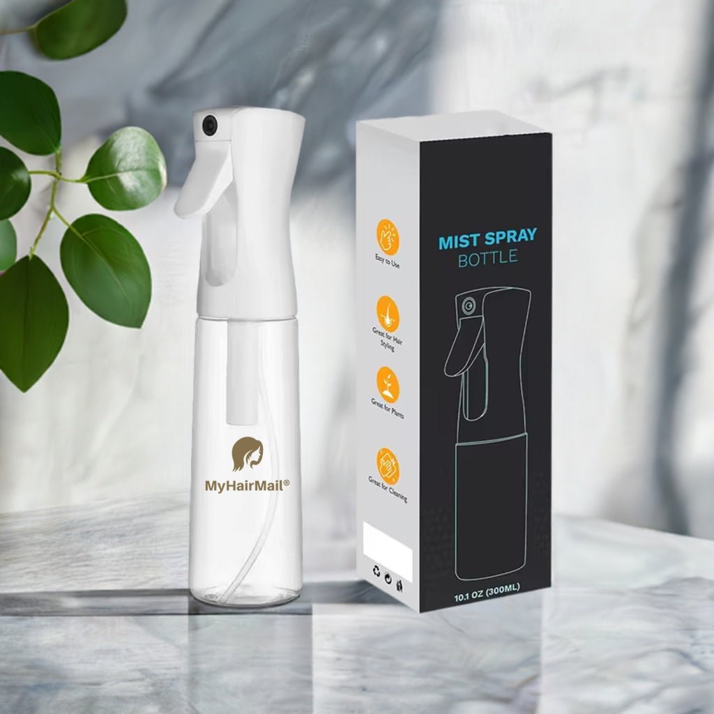 Continuous Fine Mist Styling Spray Bottle - MyHairMail Wigs