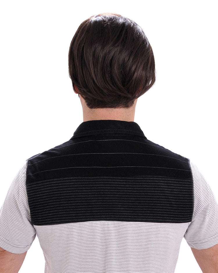 401 Men's System H by WIGPRO: Mono - top Human Hair Topper - MyHairMail Wigs