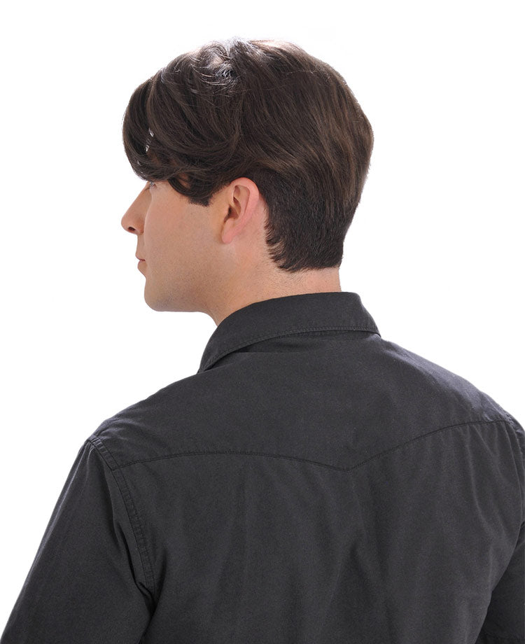 402 Men's System H by WIGPRO: Mono - Top Human Hair Topper - MyHairMail Wigs