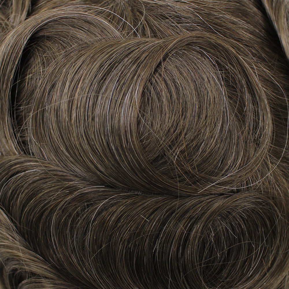 404 Nanoskin Free Style Men's Human Hair Topper by WIGPRO - MyHairMail Wigs