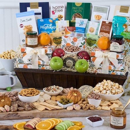 "Signature Series" Fruit and Gourmet Gift Basket - MyHairMail Wigs