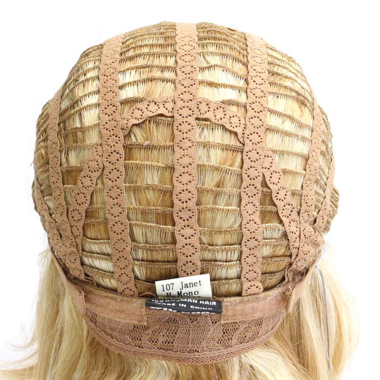 107 Janet by WIGPRO: Mono - top Human Hair Wig - MyHairMail Wigs
