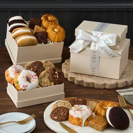 Celebration Bakery Gift Tower - MyHairMail Wigs