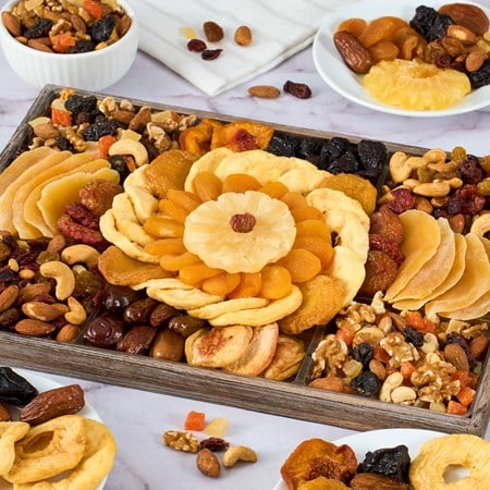 Dried Fruit & Nut Platter - MyHairMail Wigs