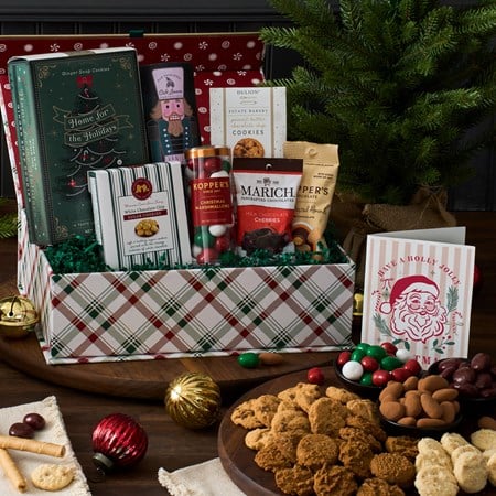 Gourmet Holiday Snacks and Chocolate Gift Box - MyHairMail Wigs