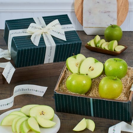 Tart and Crisp Green Apples Fruit Gift Box - MyHairMail Wigs